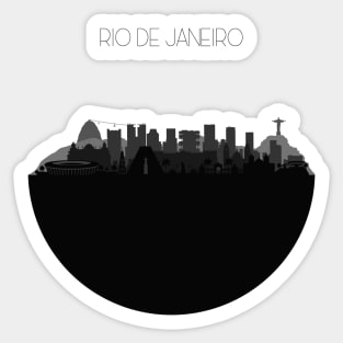 Rio de Janeiro Skyline Sticker